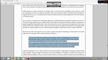 2009 EAL Exam Language Analysis