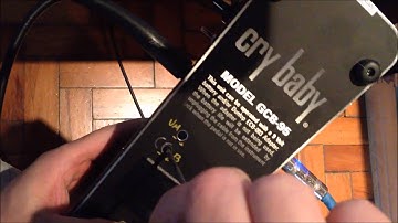 JRMOD CRY BABY / VOX POWER WAH MOD Demo