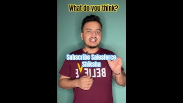 #salesforcecommunity #salesforcedev #salesforce #trendingshorts #trending