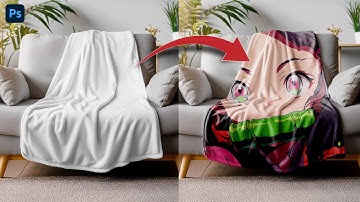 Create a Realistic Quilt Mockup in Adobe Photoshop for Beginners