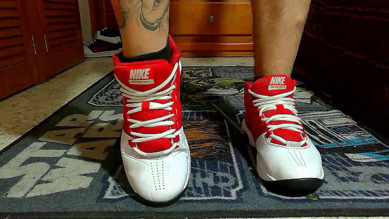 nike air visi pro 5 red