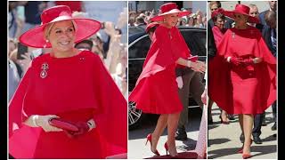 QUEEN MAXIMA FANCY LOOKS IN 2022