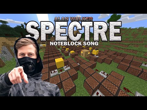 AlanWalker - Spectre (Noteblock Song)