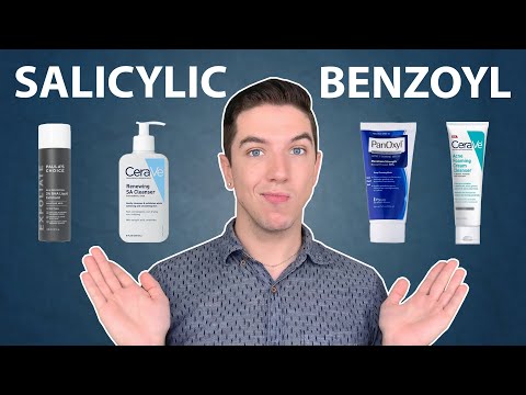 Vidéo: Différence Entre Le Peroxyde De Benzoyle Et L'acide Salicylique