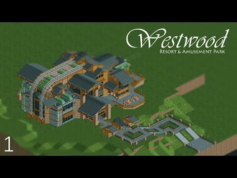 Rollercoaster Tycoon 2 - Westwood Resort [PART 1] "Park Entrance"