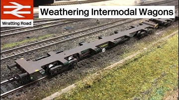 Weathering For Beginners - Intermodal/Container Wagons | How-To | Show & Tell