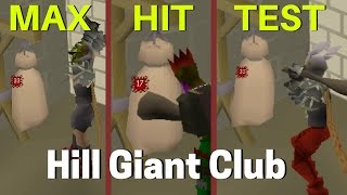 Hill Giant Club - MAX HITTING
