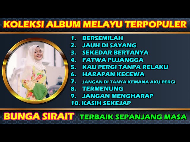 Koleksi Album Melayu Terpopuler - Cover Bunga Sirait class=