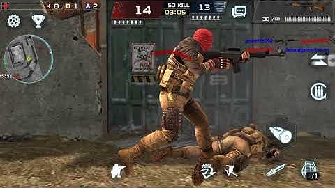 Combat soldier online multiplayer team death match fire