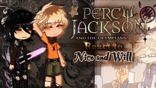 PJO/HoO react to Nico and Will 🏛️ // angst dw // X2