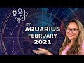 AQUARIUS February. The MOST Important Month for you this Year! THE BIG 2021 Stellium in Your Sign!