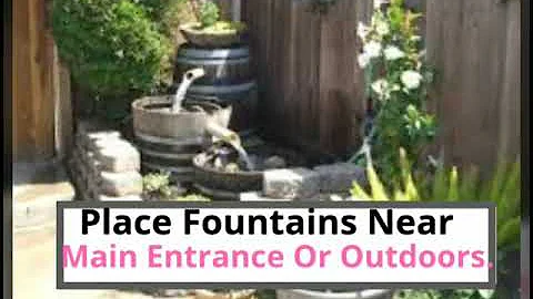 Feng Shui Tips for placing a water fountain. - DayDayNews
