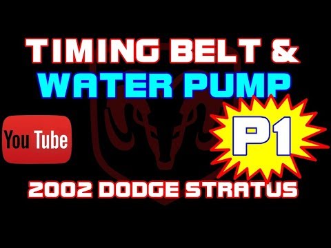 ⭐-2002-dodge-stratus---2.4---timing-belt---water-pump---part-1