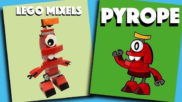 LEGO Mixels - Pyrope - Stop Motion Build | Bricks and Clay Play