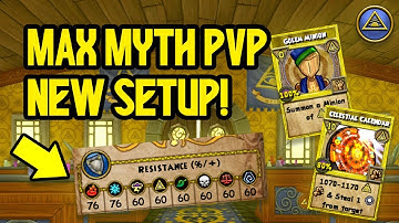 Wizard101: MAX LEVEL MYTH PvP (130): CRAZY Resist Setup!