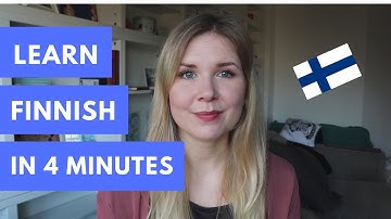 Learn To Speak Finnish In 4 Minutes