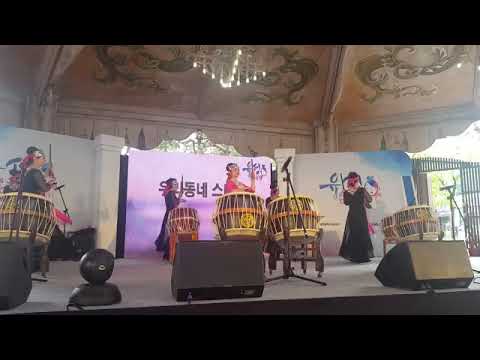 조예민 퓨전 난타 예술단ㅡ유성 온천 문화축제에서