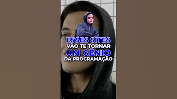 esses sites vão te tornar  gênio da programação! #programação