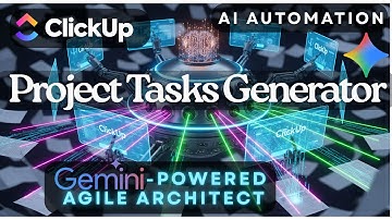 Create tasks in ClickUP:  Agile Architect Automation AI Agent - Try for Free