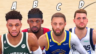 Whos The Best NBA Player By Letter?