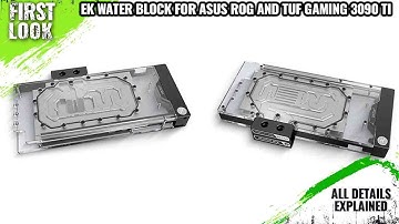 EK-Quantum Vector² For TUF Gaming And ROG Strix RTX 3090 Ti Water  Blocks Launched - Price 19.90 €