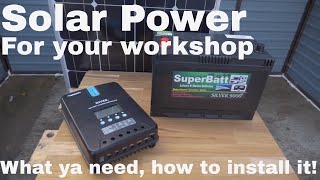 The Ultimate DIY Guide to Solar Power for your Shed (How to!)