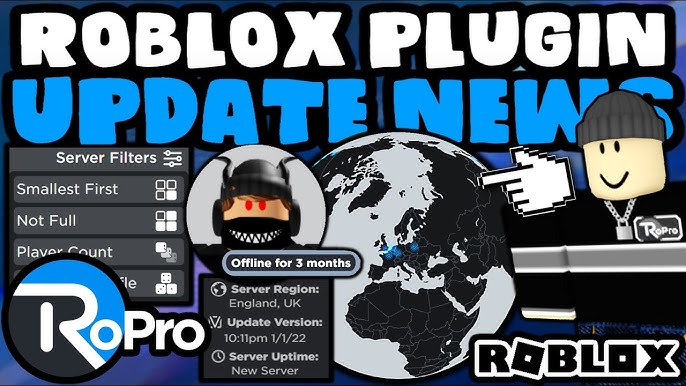 THESE ROBLOX PLUGINS HAD AMAZING UPDATES! PUBLIC SERVER LINKS/MORE TABS! ( ROPRO BTROBLOX ROGOLD) 