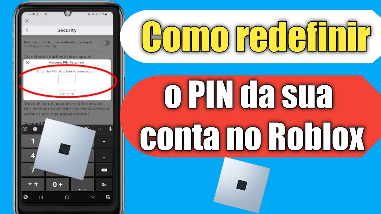 Como redefinir seu pino do Roblox se você o esqueceu 2022, Redefinir pin  da conta roblox