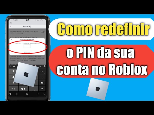 Como redefinir seu pino do Roblox se você o esqueceu 2022, Redefinir pin  da conta roblox