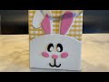 Easter treat bag with funky foam