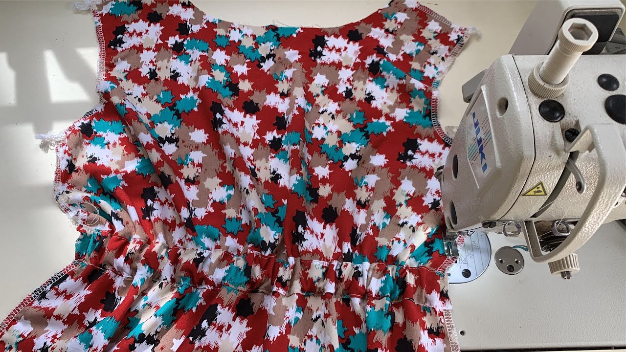 Sewing Tips And Tricks For Beginners 💥How To Sew Elastic Waist For Dress YouTube