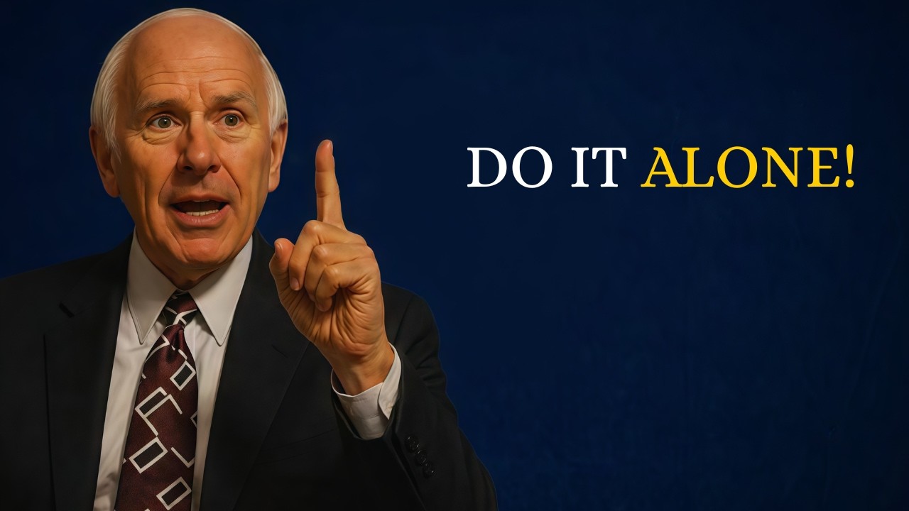DO IT ALONE! | The Brutal Truth About Success (Jim Rohn Inspired Motivational Speech)