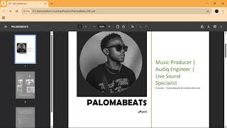 Create an Electronic Press Kit (EPK) that serves as your digital CV with the following features: