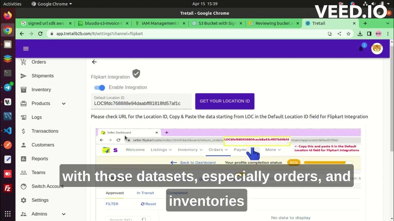 Amazon SP API Integration for Orders / Products / Inventory Sync Real