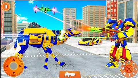camel robotic transformer game | police camel snake robotic game video new update