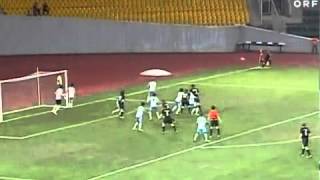 Dinamo Tbilisi 1-1 Sturm Europa League Highlights 5.08.2010