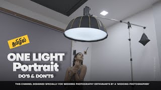 ONE Light Portrait Do’s and Don’ts
