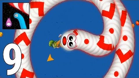 Worms Zone .io Gameplay Walkthrough Part 9 - Top Rank 1 [iOS/Android Games]