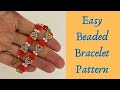 This beading pattern is for BEGINNERS. Create beaded jewelry. Bracelet making