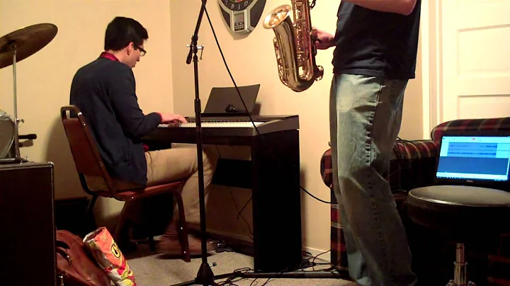 Saxophone and Piano Jam - Austin Hughes and Daniel...