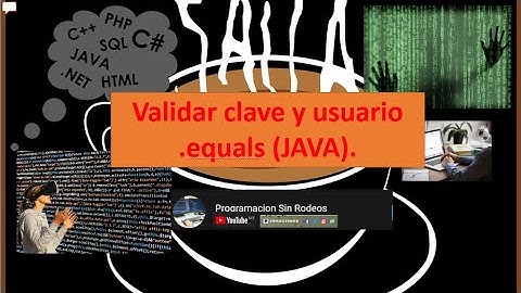 Validar clave y usuario JAVA 2021
