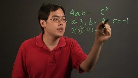 Evaluation of Algebraic Expressions Through Substitution : Probability & More in Mathematics