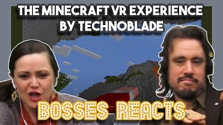 The Minecraft VR Experience by Technoblade | Bossses React