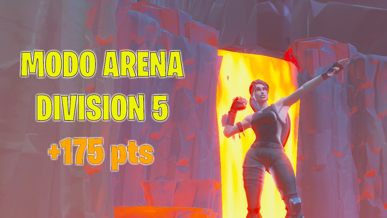 Victoria En Arena De Fortnite 175 Puntos Division 5 Youtube - victoria en arena de fortnite 175 puntos division 5