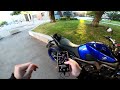 A good day for an aggresive ride  kyiv city  mt09 pov  akrapovic racing carbon 4k netcrist