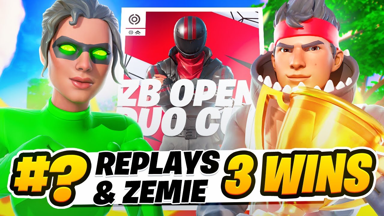 FaZe Replays & Zemie DOMINATE ZB Duo Cup! - YouTube