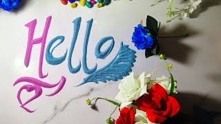 Writing My Subscribers Names Comment Yours Below Magical Art