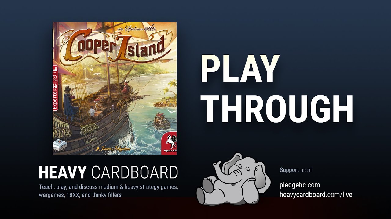 Play-through only - Cooper Island Play Through by Heavy Cardboard