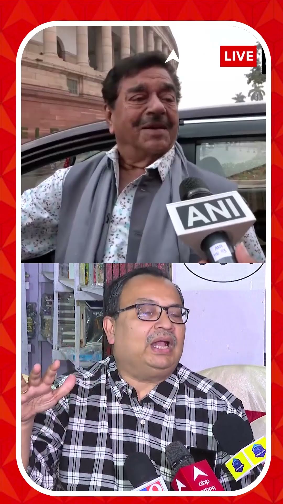 কী খাবেন, বলছেন শত্রুঘ্ন! পাল্টা জবাব কুণালের