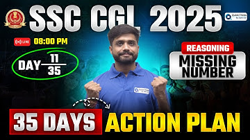 SSC CGL 2025🎯|Reasoning Missing Number Questions| DAY - 11| Reasoning Tricks by Lakshay Sir